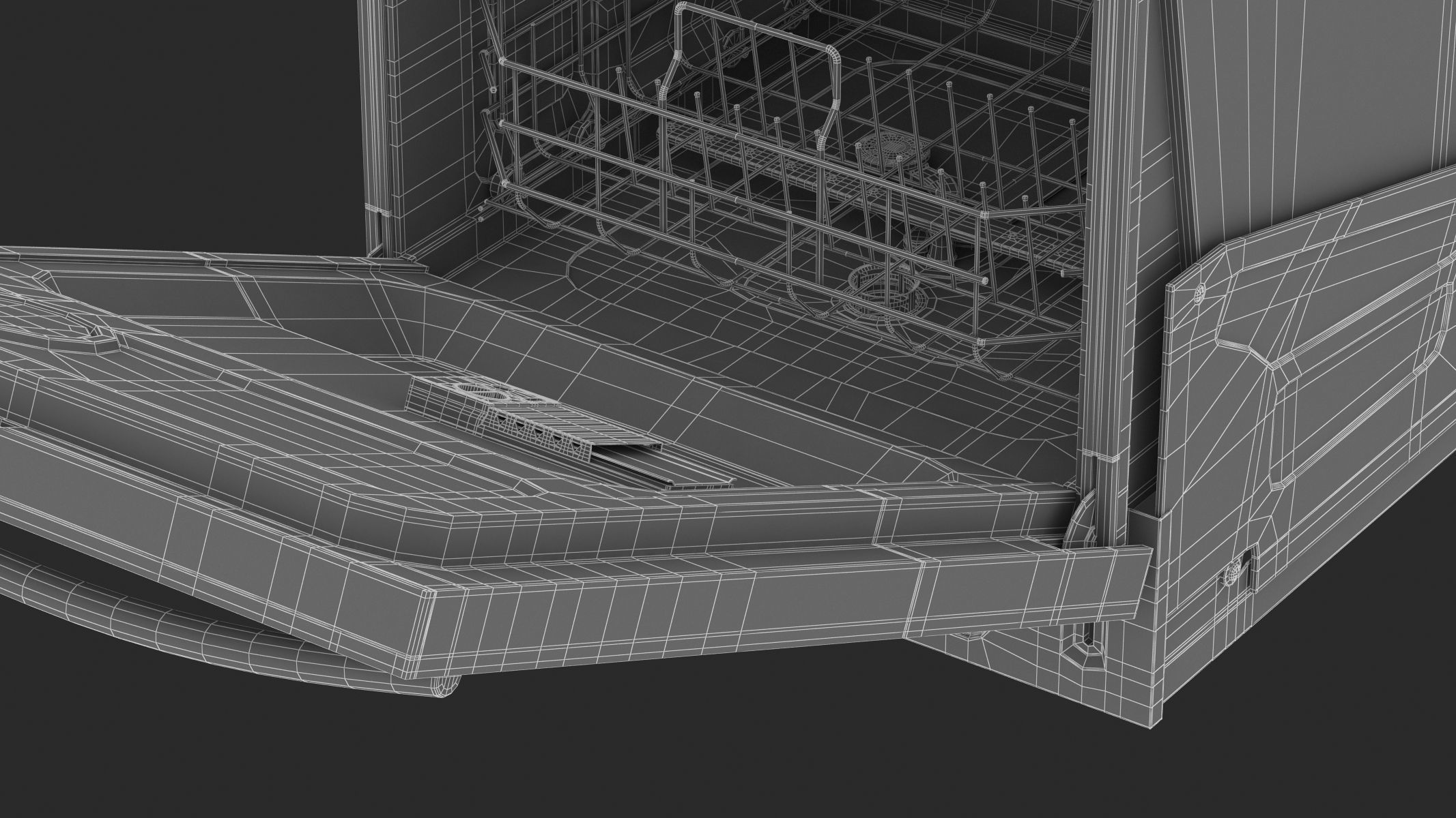 Samsung Top Control Dishwasher with StormWash 3D model_15