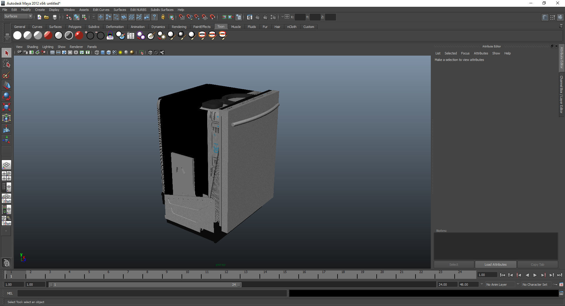 Samsung Top Control Dishwasher with StormWash 3D model_20