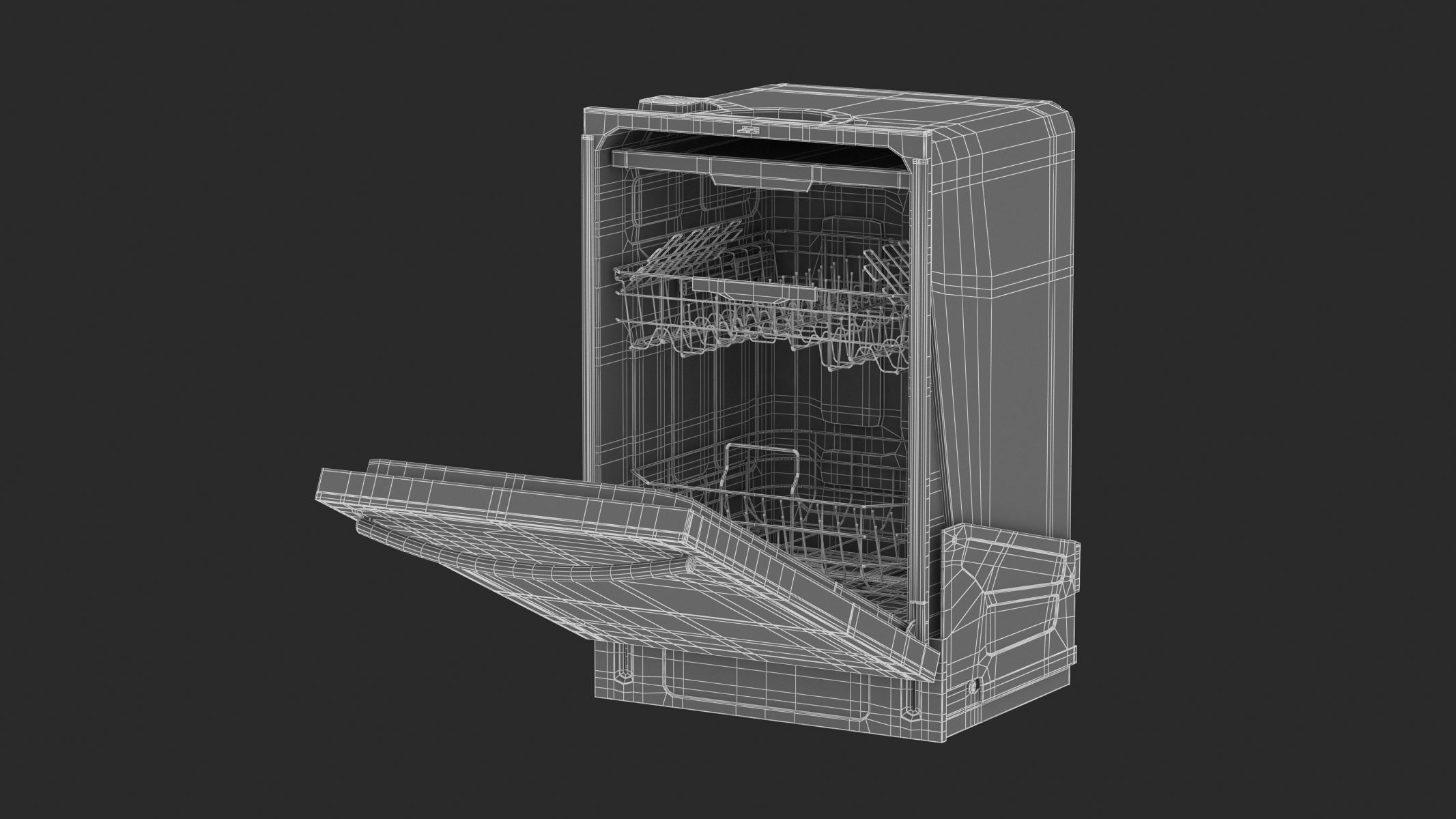 Samsung Top Control Dishwasher with StormWash 3D model_14