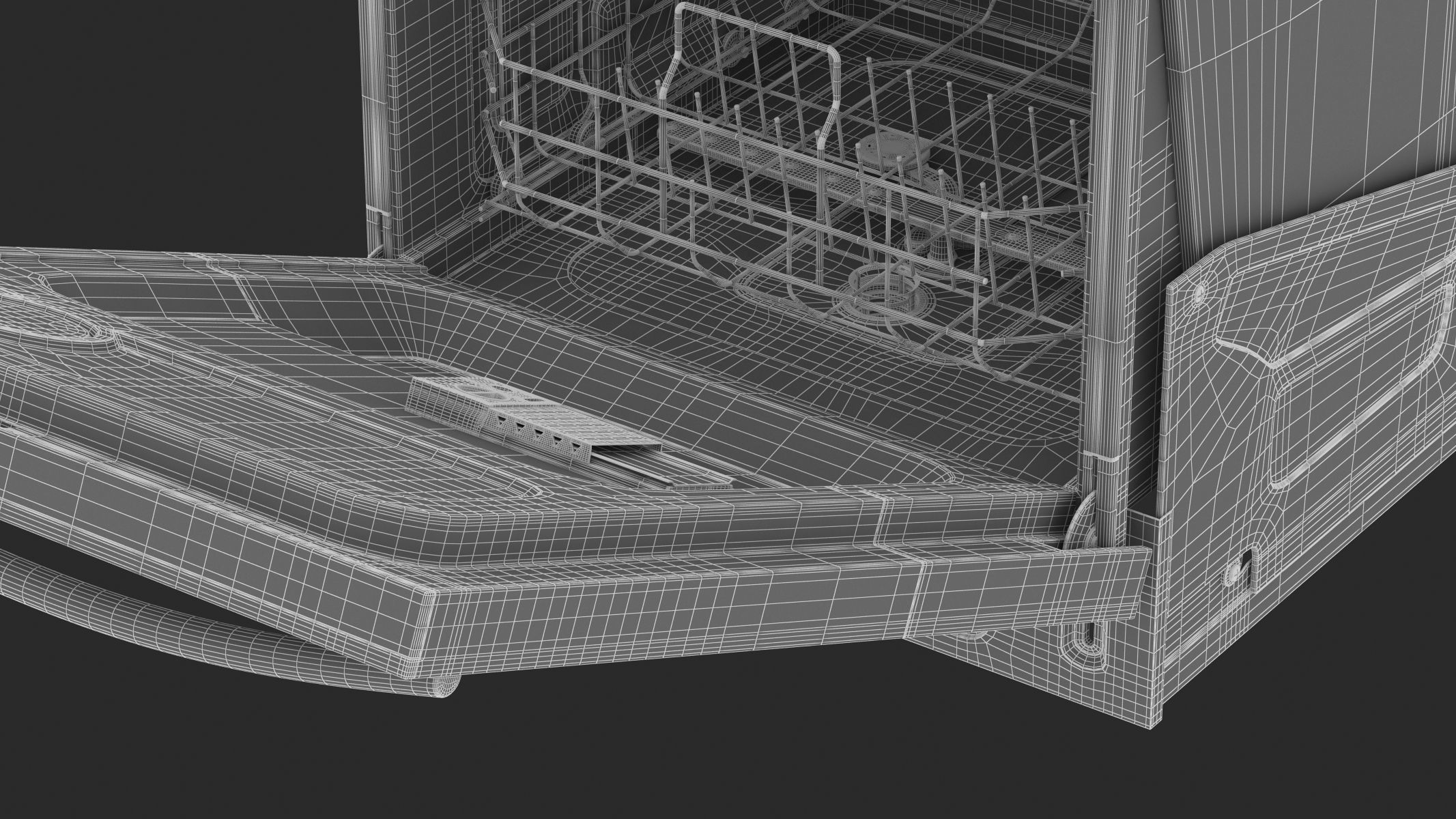 Samsung Top Control Dishwasher with StormWash 3D model_16