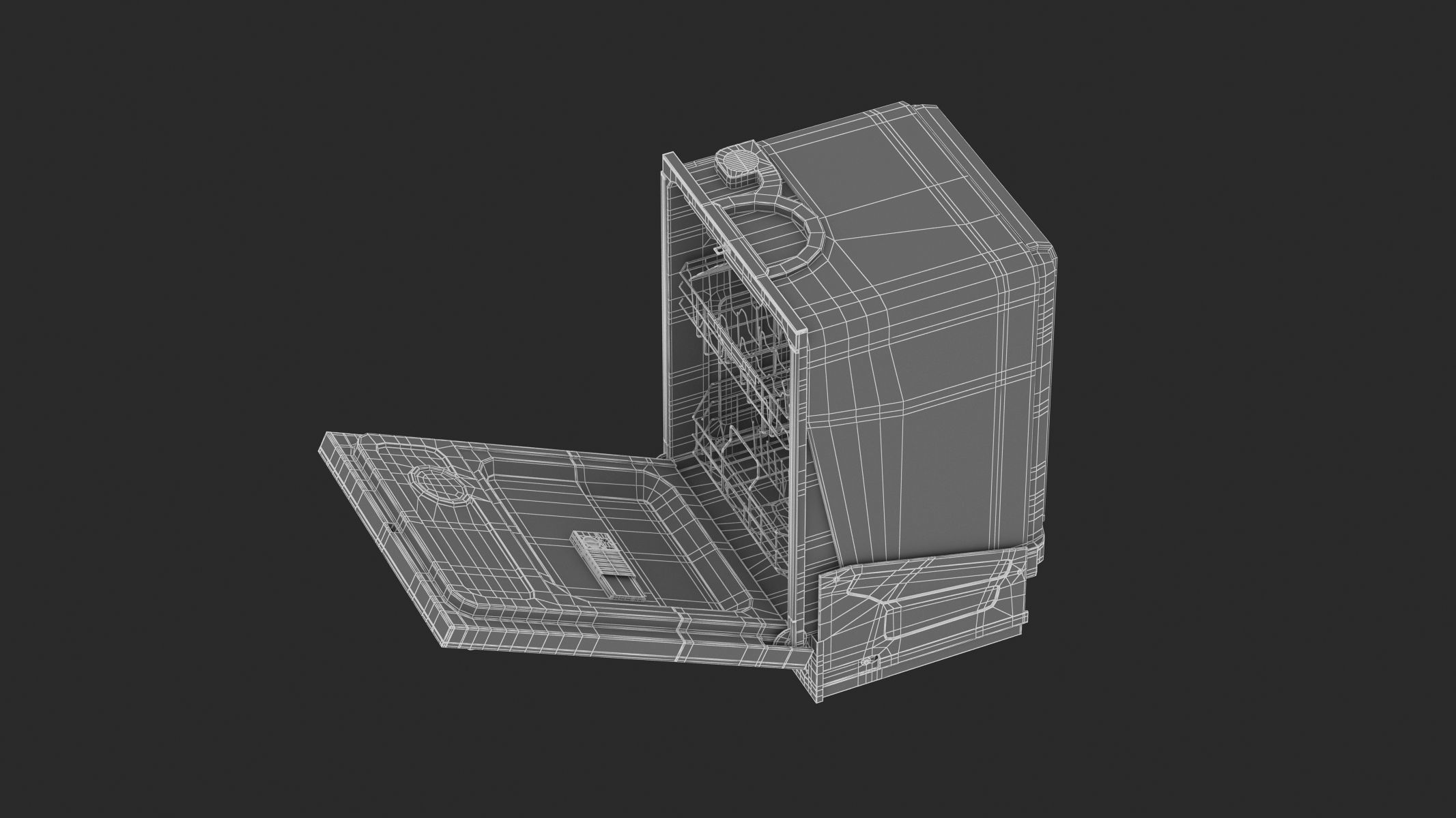 Samsung Top Control Dishwasher with StormWash 3D model_13