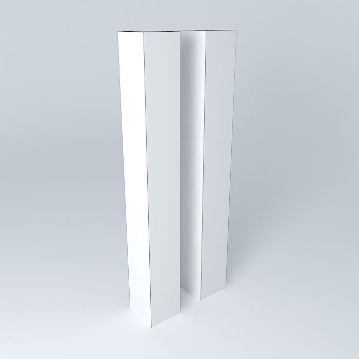 Modesto Twin Towers Free 3D model_3