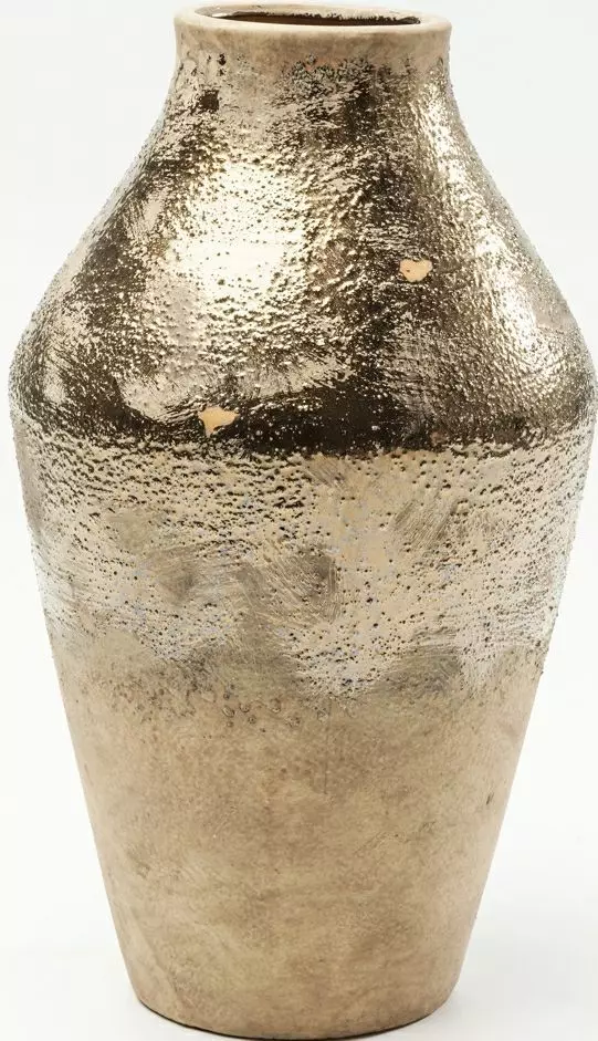 Flowerpot Vase Gold Free 3D model