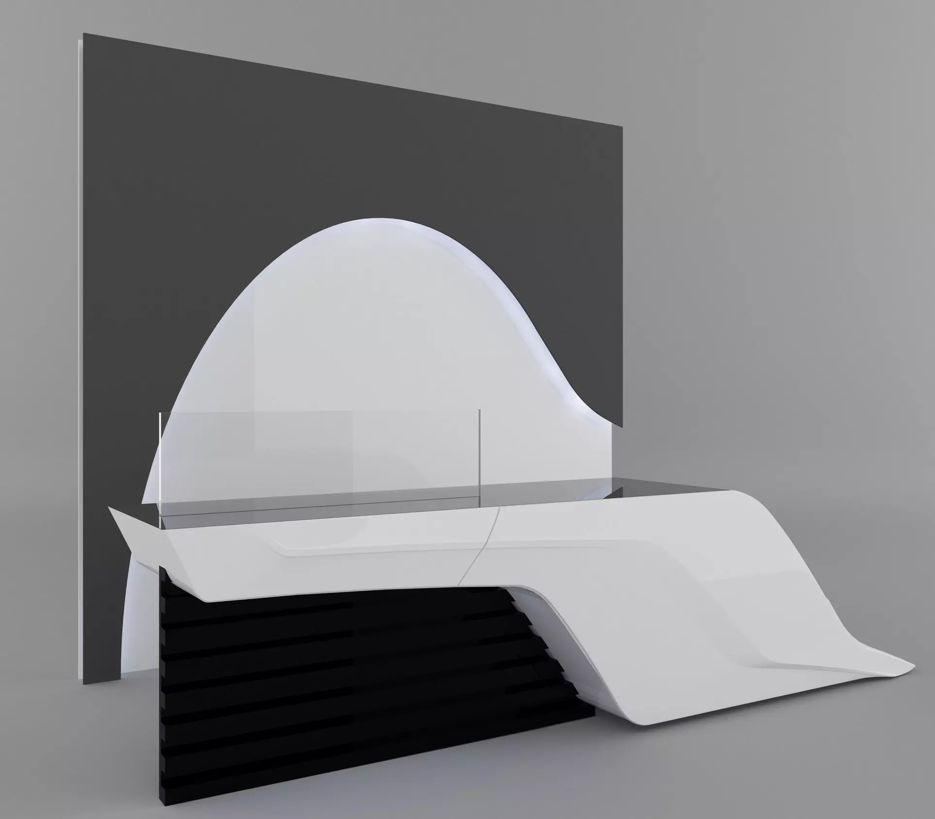 Reception Desk 3D model