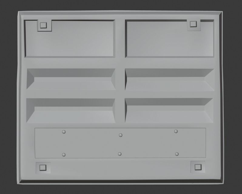 EDP WASP Vintage Synthesizer 3D model_6