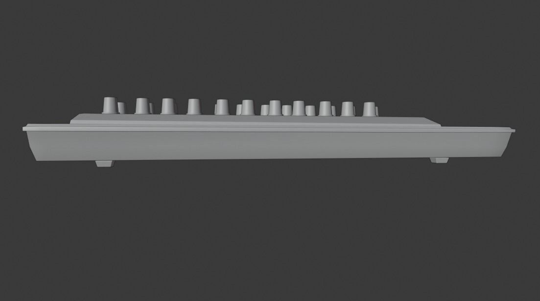 EDP WASP Vintage Synthesizer 3D model_8