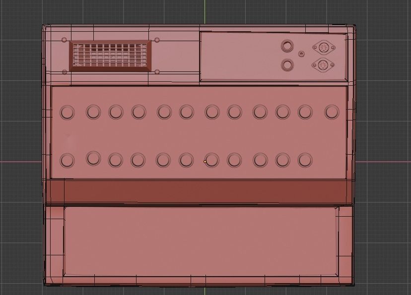 EDP WASP Vintage Synthesizer 3D model_17