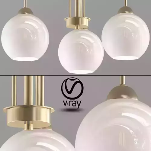 Carisa Collection 3 Light Vintage Gold Chandelier with Shade 