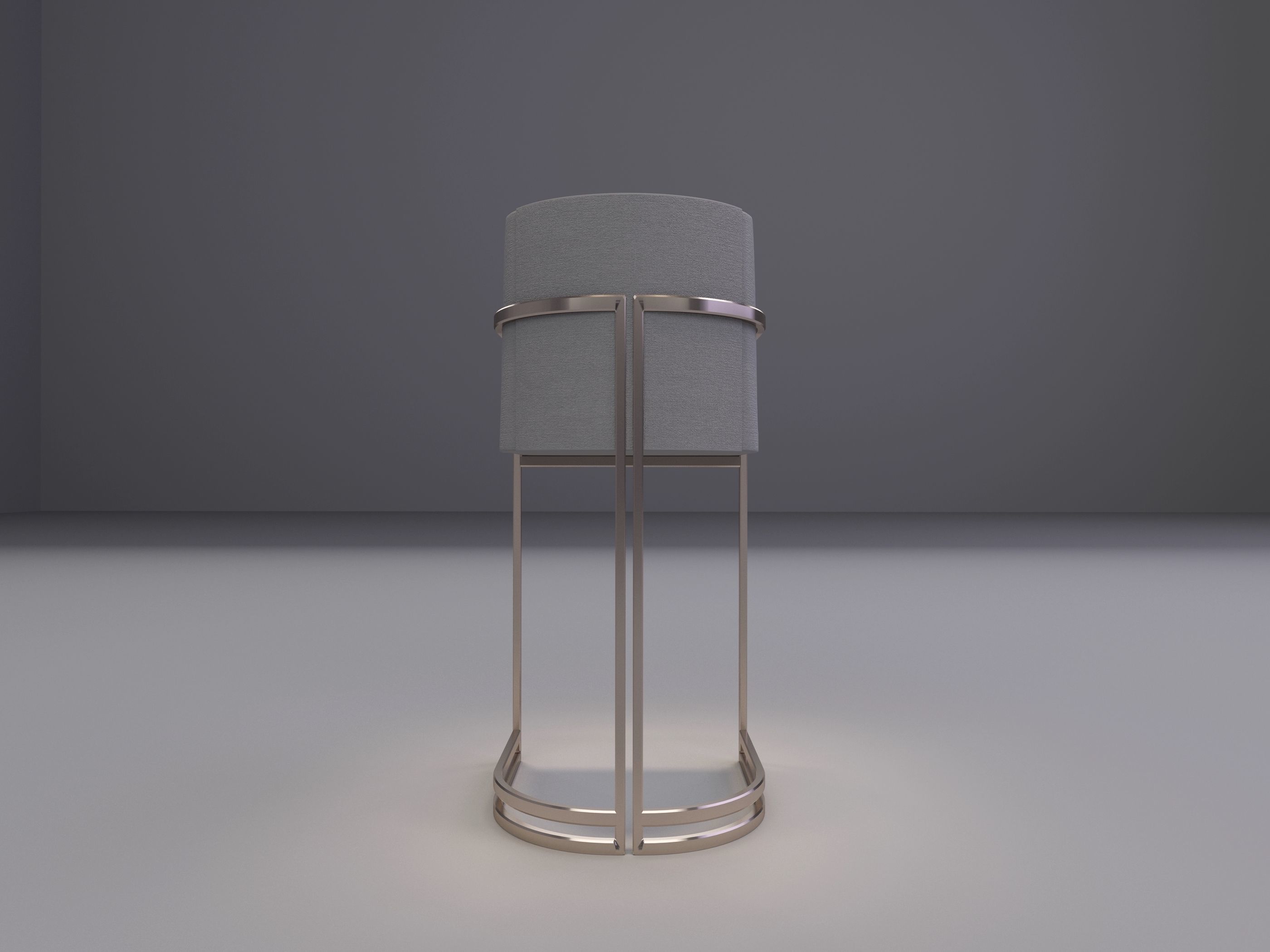 Bar Stool 3D model_9