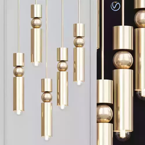 Fulcrum by Lee Broom Brass