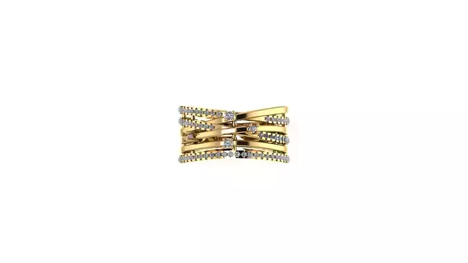 diamond ring birthday gift for a special person 3D print model