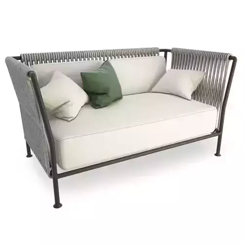 Treble Outdoor Sofa Unopiu