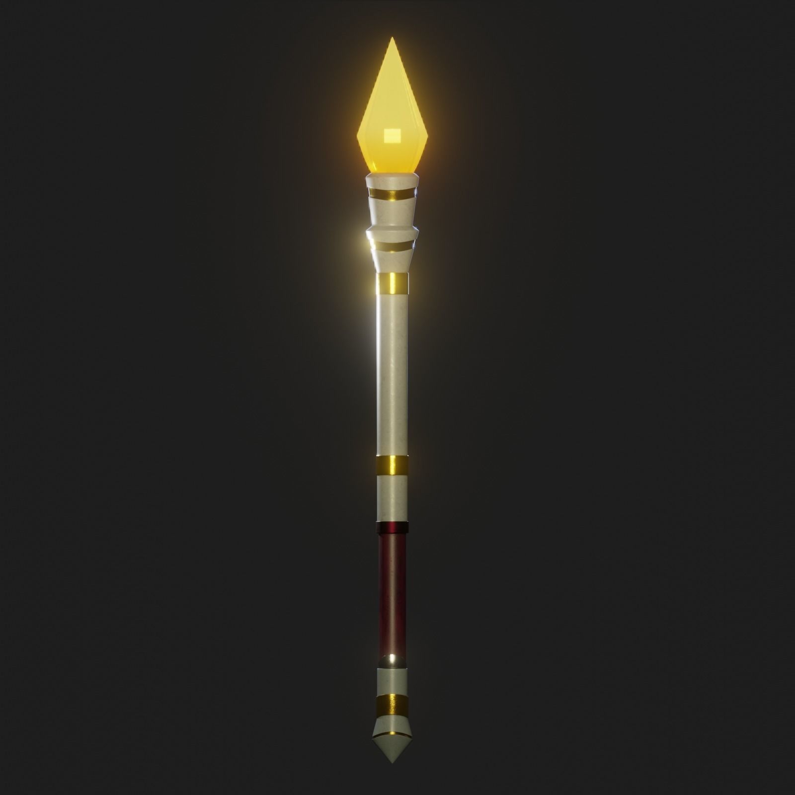 Magic Wand 3D model_3
