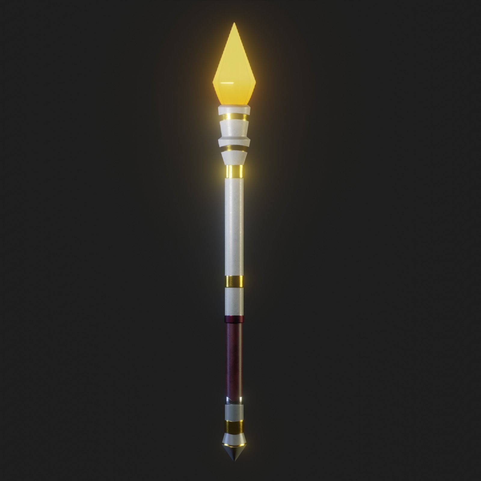 Magic Wand 3D model_2