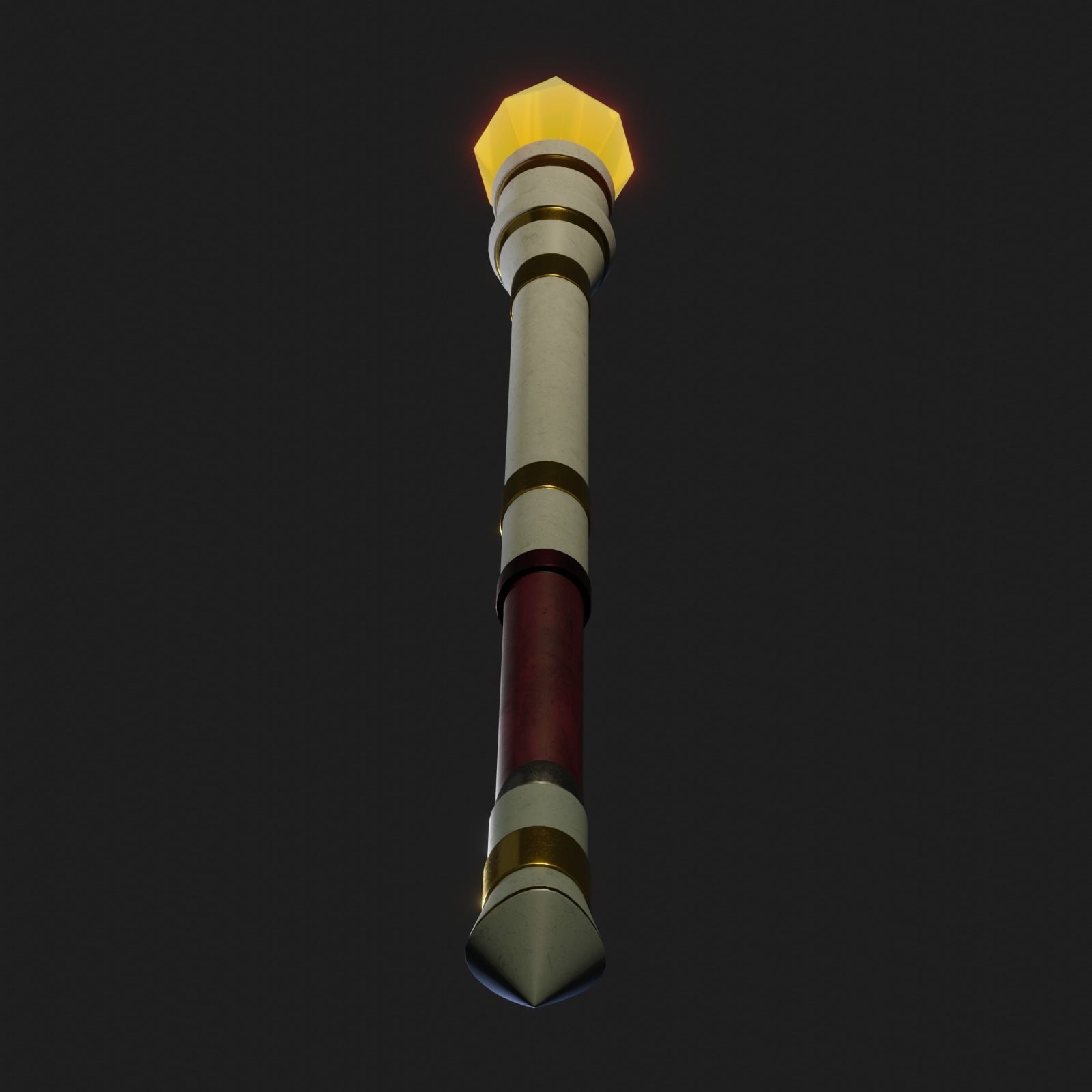 Magic Wand 3D model_7