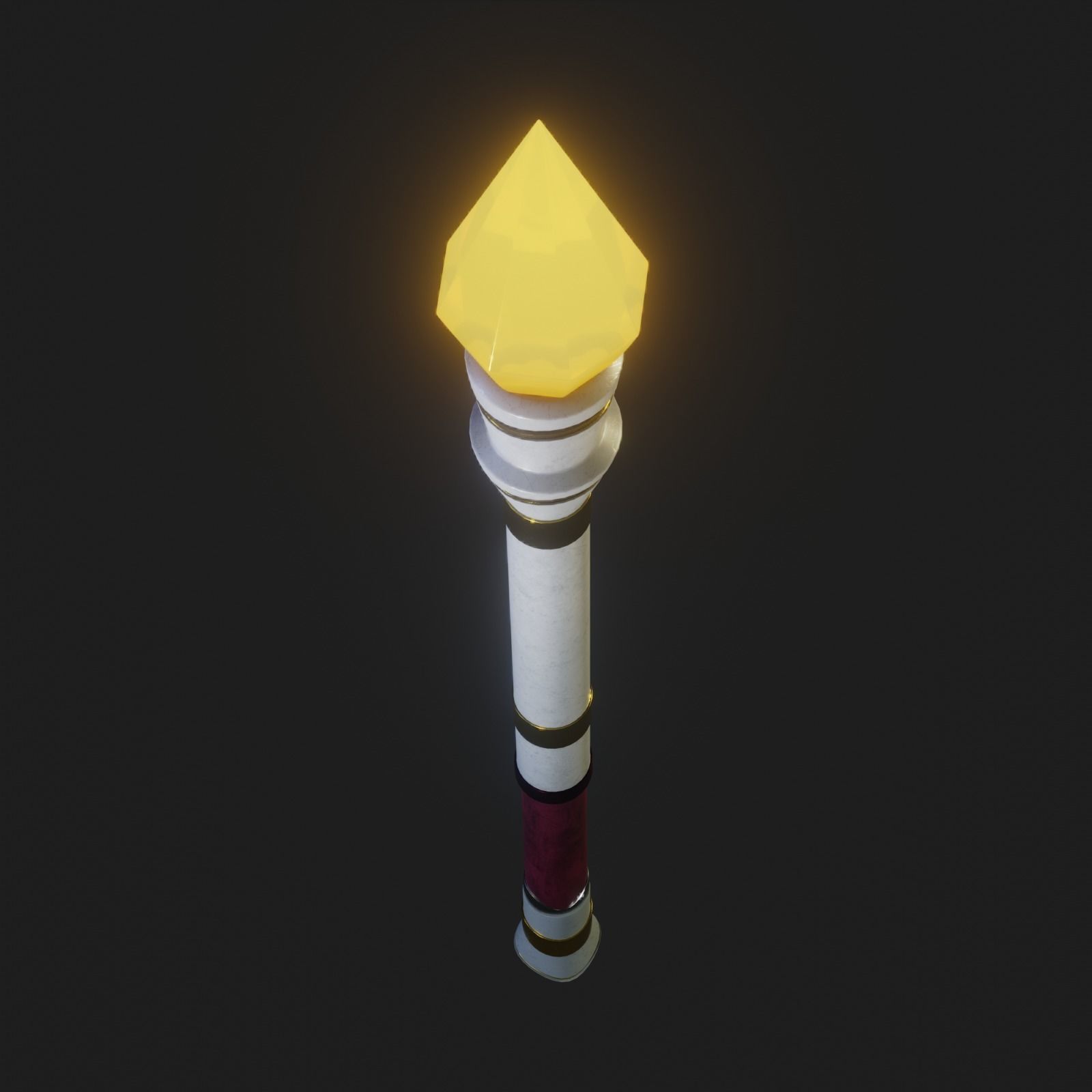 Magic Wand 3D model_4