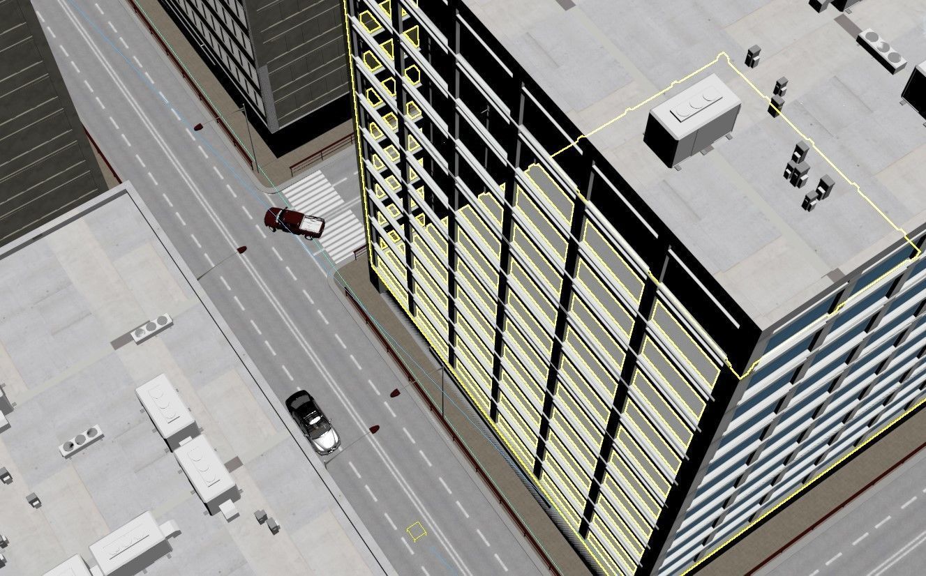 Small Town 3D model_7
