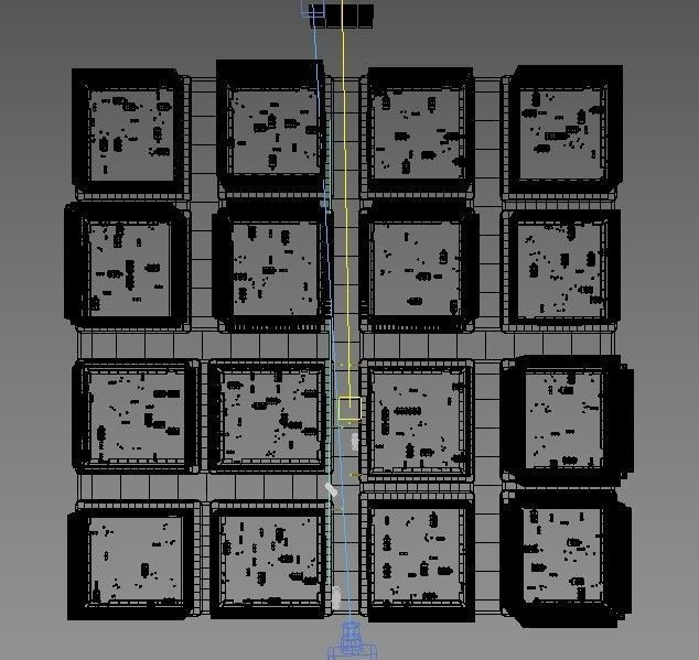 Small Town 3D model_2