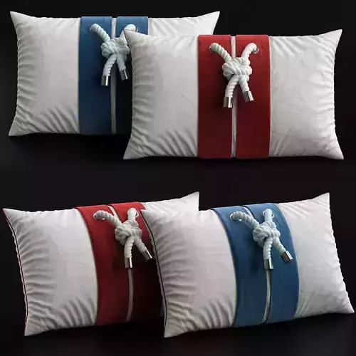 Decorative Pillows Teal Etsy topology 3d model