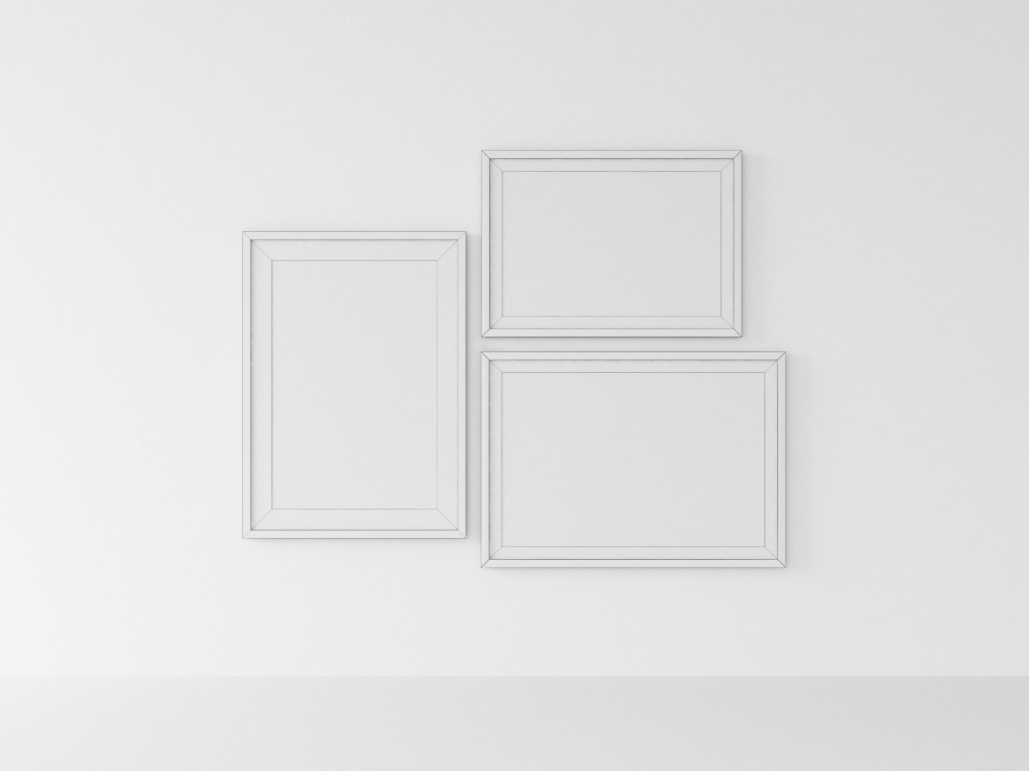Picture Frames Nature II 3D model_1