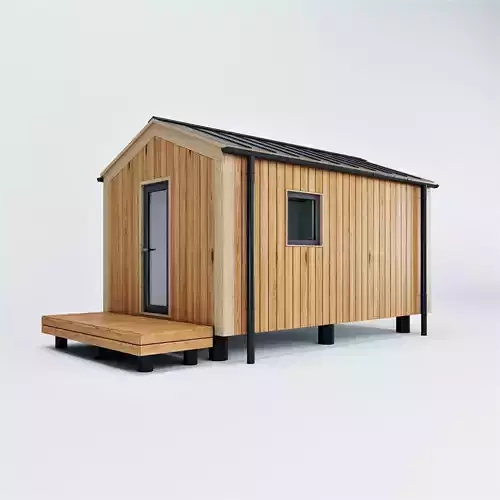 Modular house 3D model