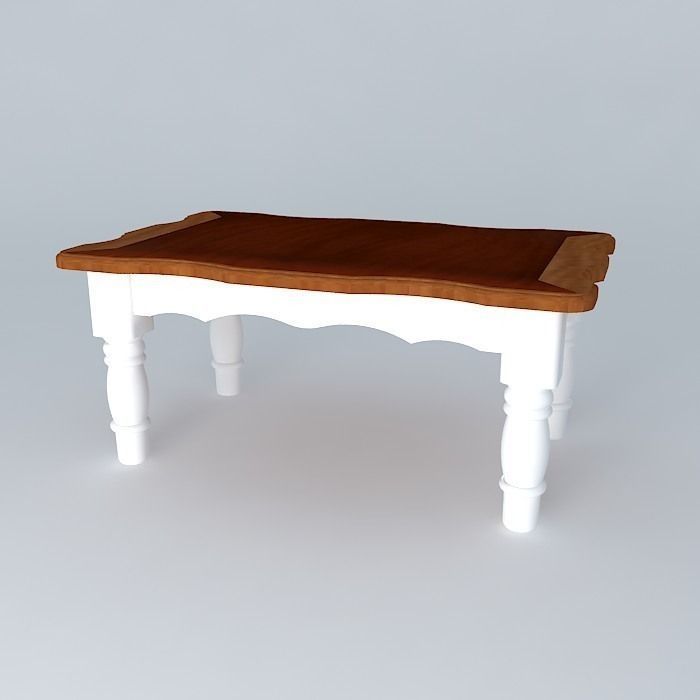 Coffee Table Free 3D model_1