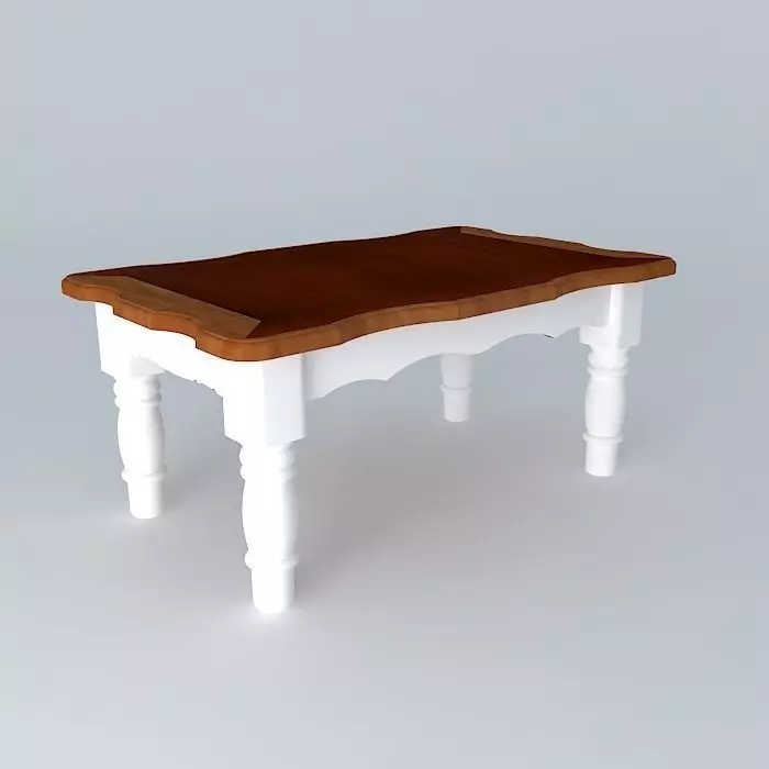 Coffee Table Free 3D model_0