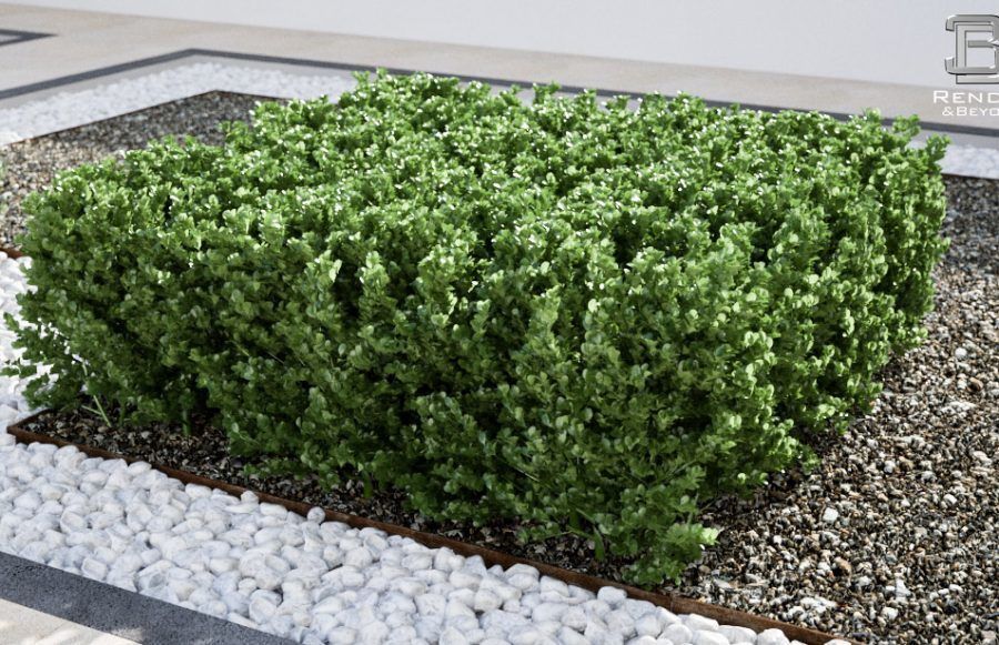 Modern Pool Villa V-ray 3 Cinema 4D 3D model_34