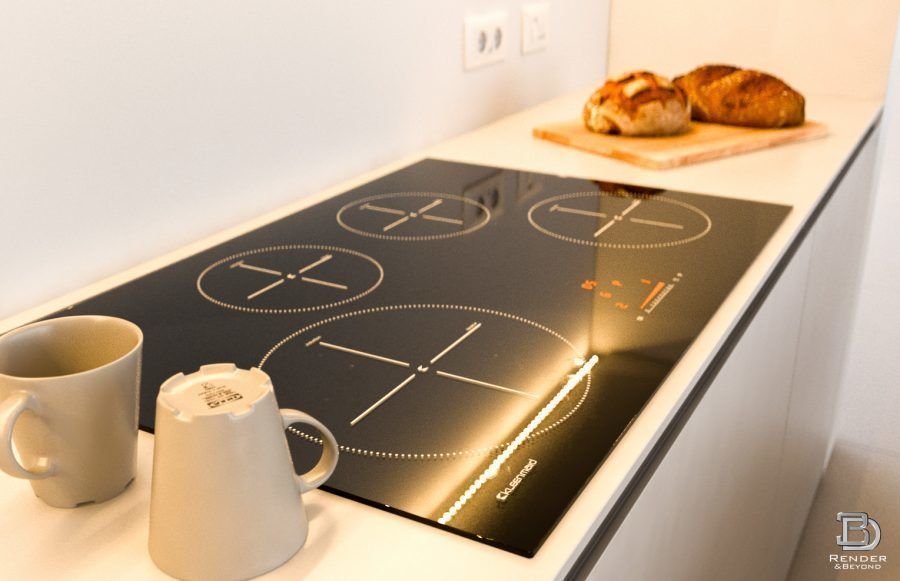 Modern Pool Villa V-ray 3 Cinema 4D 3D model_27