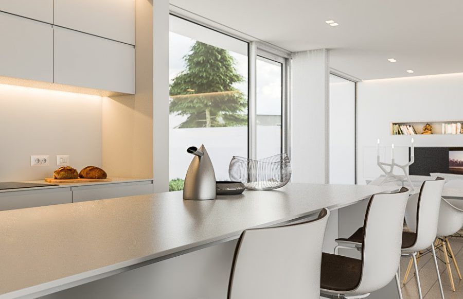 Modern Pool Villa V-ray 3 Cinema 4D 3D model_6