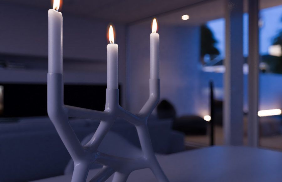 Modern Pool Villa V-ray 3 Cinema 4D 3D model_23