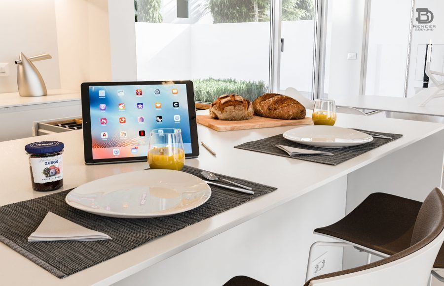 Modern Pool Villa V-ray 3 Cinema 4D 3D model_13