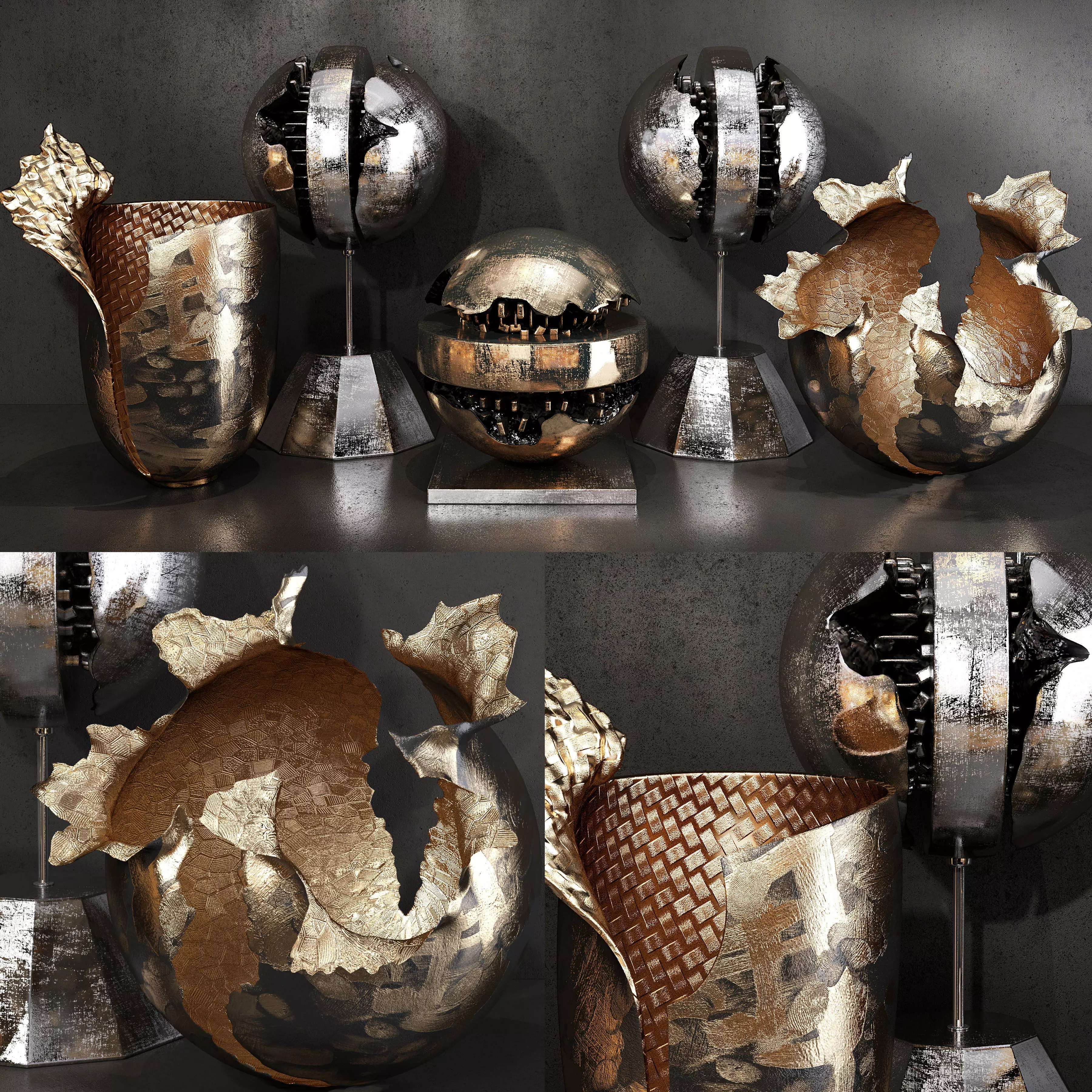 Decor set 55 3D model