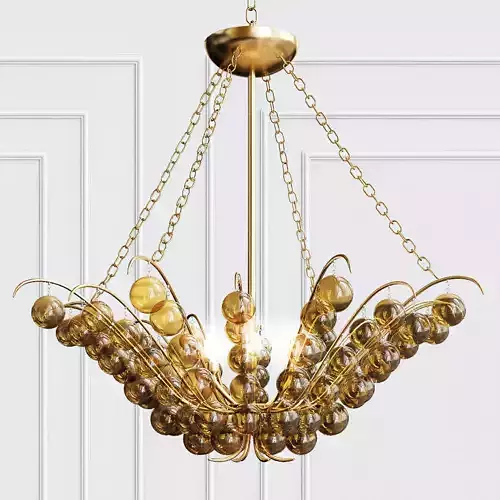 Currey Company Lighting Quantum Chandelier