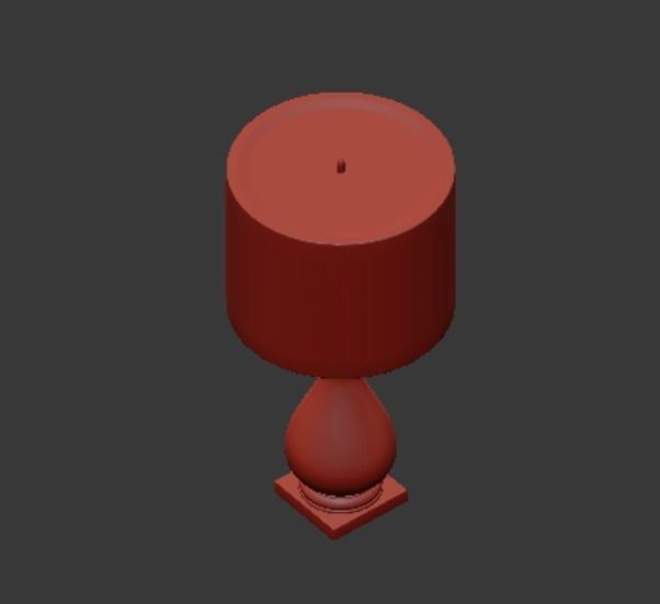 Currey Company Lighting Lynton Table Lamp Cream 3D model_2