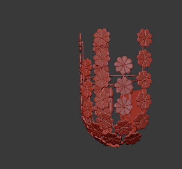 Charlotte Sconce 3D model_2