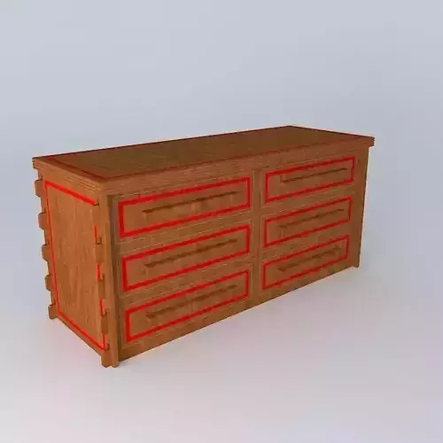 6 Drawer Dresser