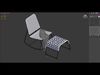 Armchair - Overallt - chair outdoor furniture 3D model_1