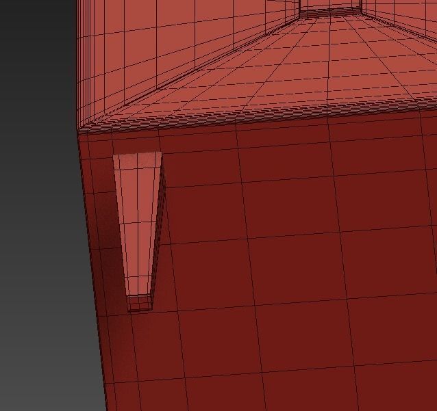 Vanity Units Jetset 3 Doors 3D model_10