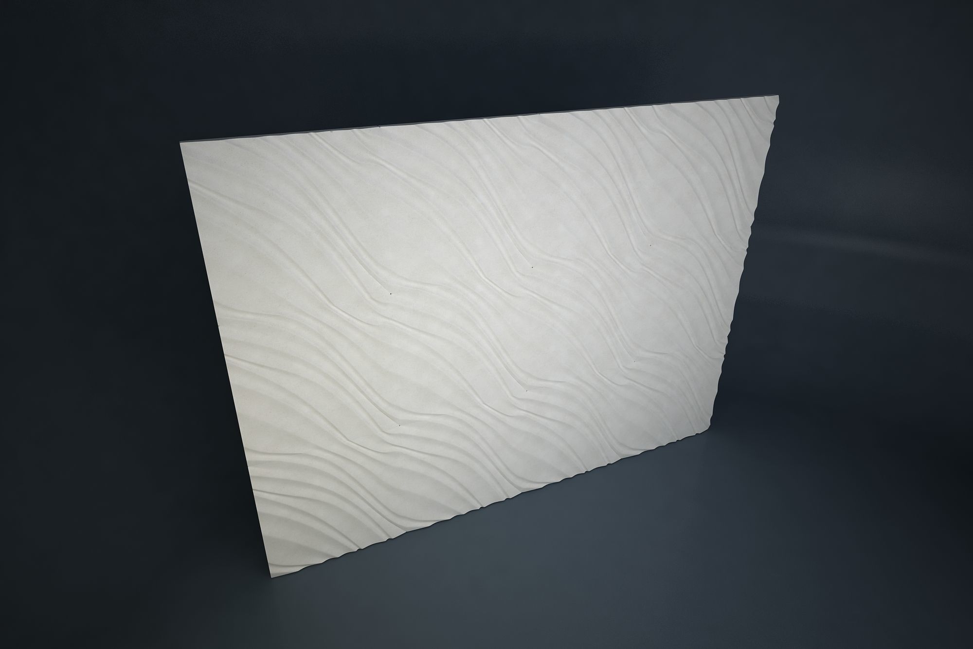 03 METROFF  3D PATTERN WALL Low-poly 3D model_3