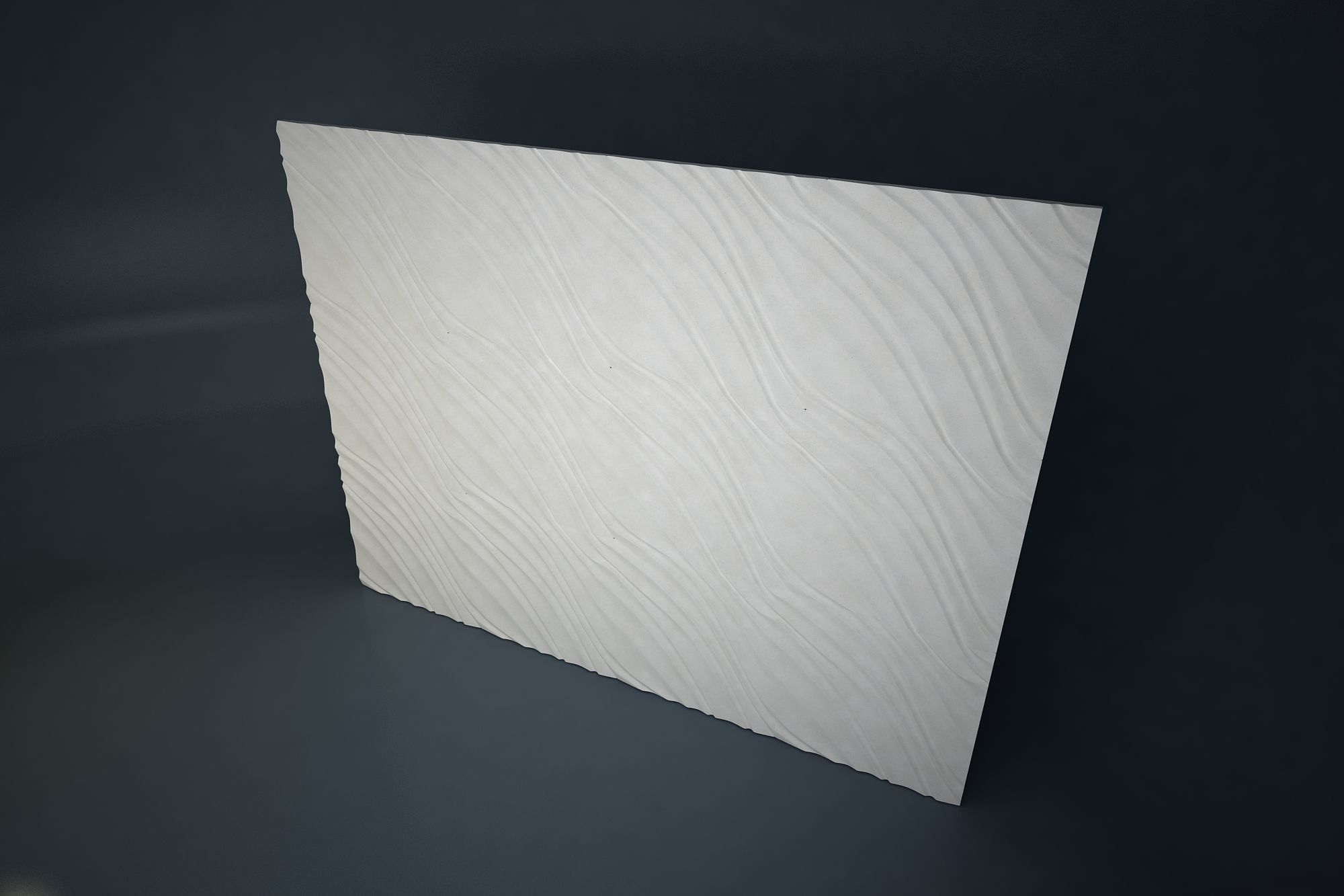 03 METROFF  3D PATTERN WALL Low-poly 3D model_4