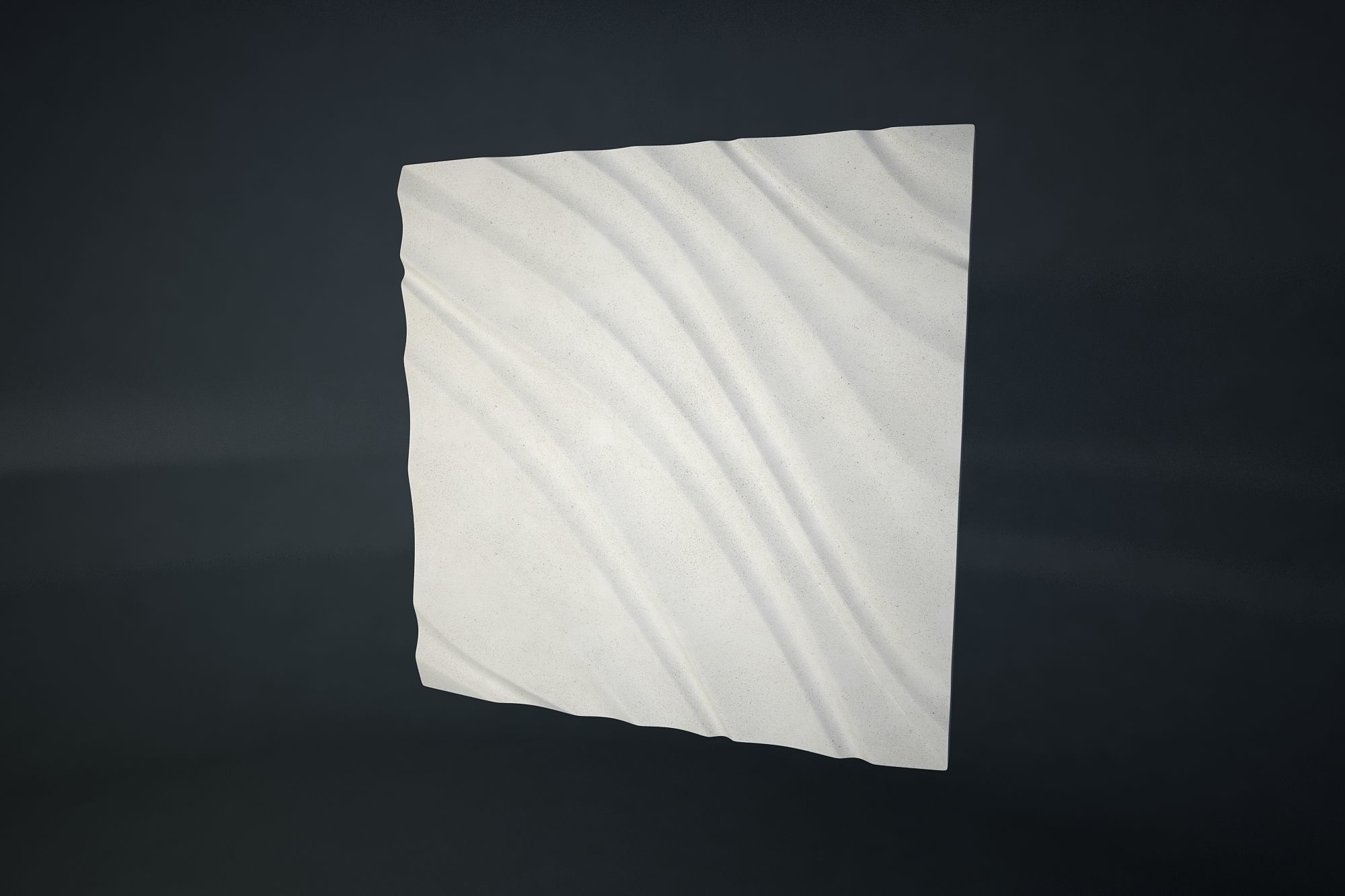 03 METROFF  3D PATTERN WALL Low-poly 3D model_10