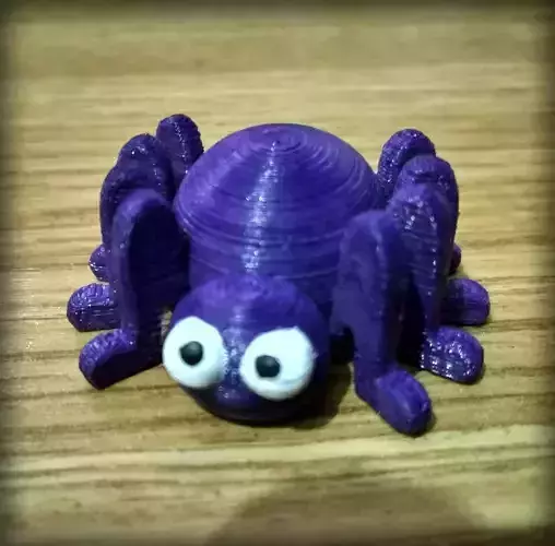 Cartoon Spider Free 3D print model