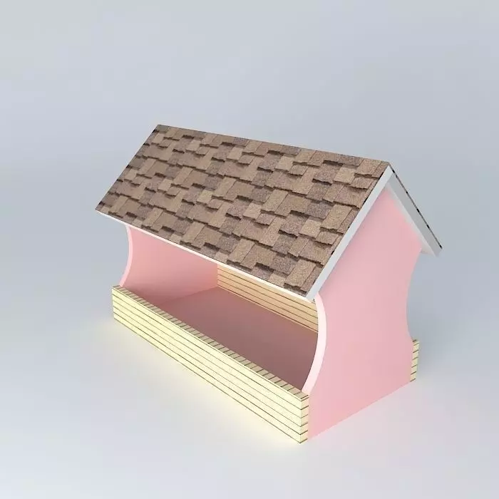 Bird Feeder Free 3D model