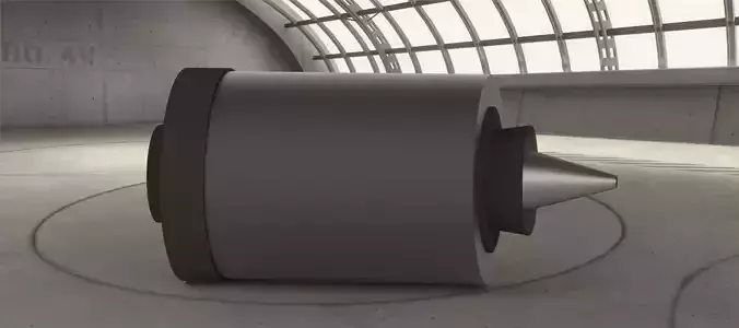 TurboJet Engine 3D model