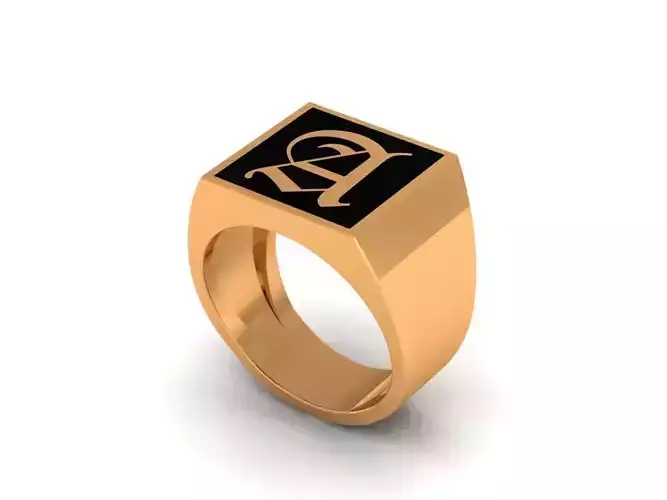 Old English Signet Ring A