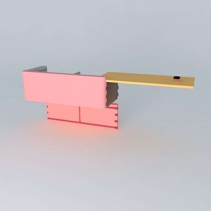 Box for Chess Pieces Free 3D model_1