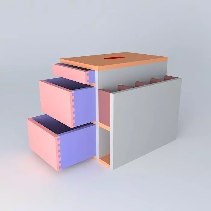 Clicker Caddy Free 3D model_0