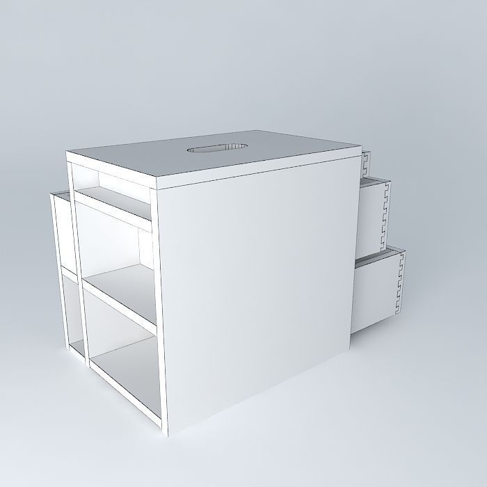 Clicker Caddy Free 3D model_4