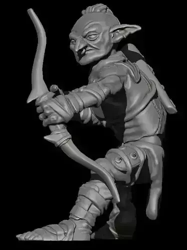30 mm Goblin Miniature